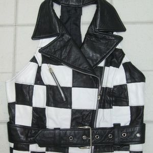 Cache leather vest